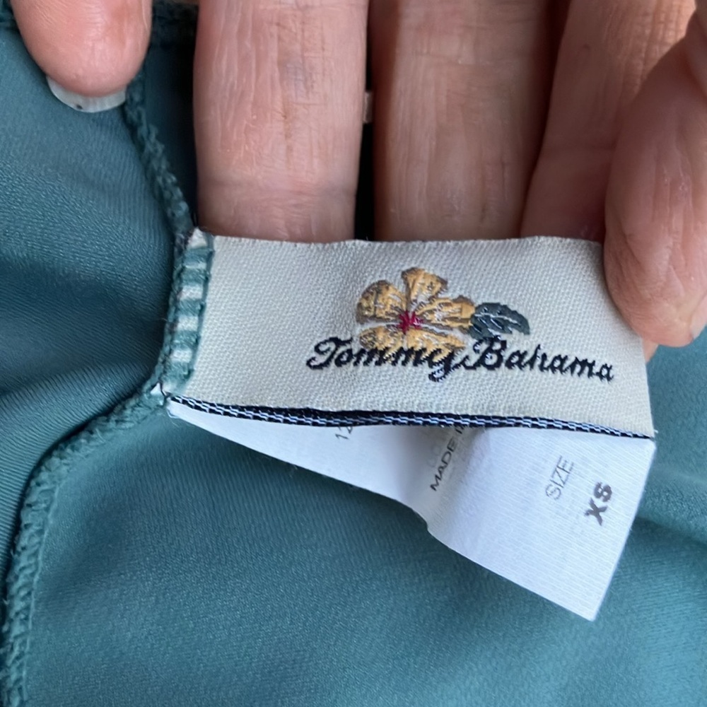 Tommy Bahama Teal wrap Skirt XS - Picture 4 of 5